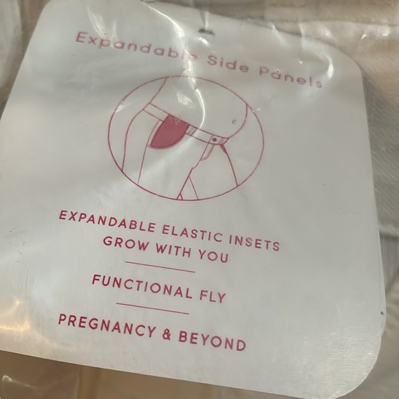 Ingrid Maternity White Side Panel Skinny Jeans - Picture 4 of 4